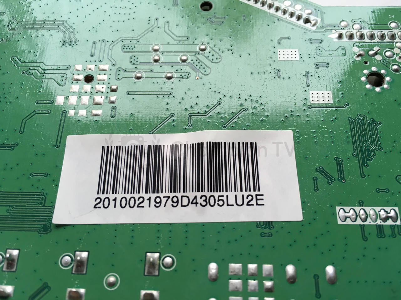 Системна плата Kivi 43UX10S M082010021979/13 (MSA6380-ZC01-01) mainboard, вживана