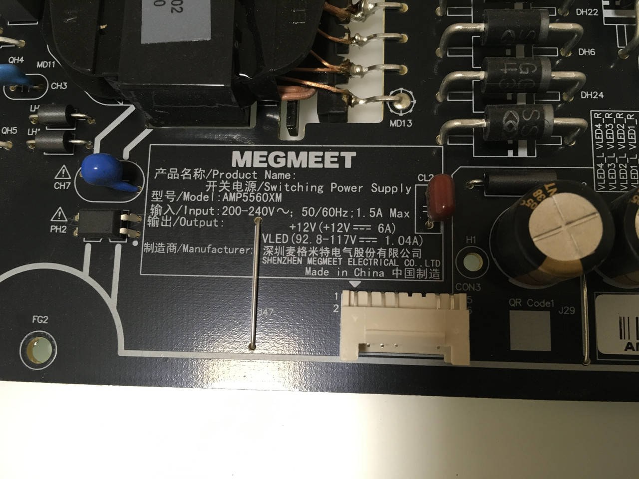 Блок живлення Xiaomi T47MP6B24XS00302 L60M5-AA 60 дюйм PSU mainboard