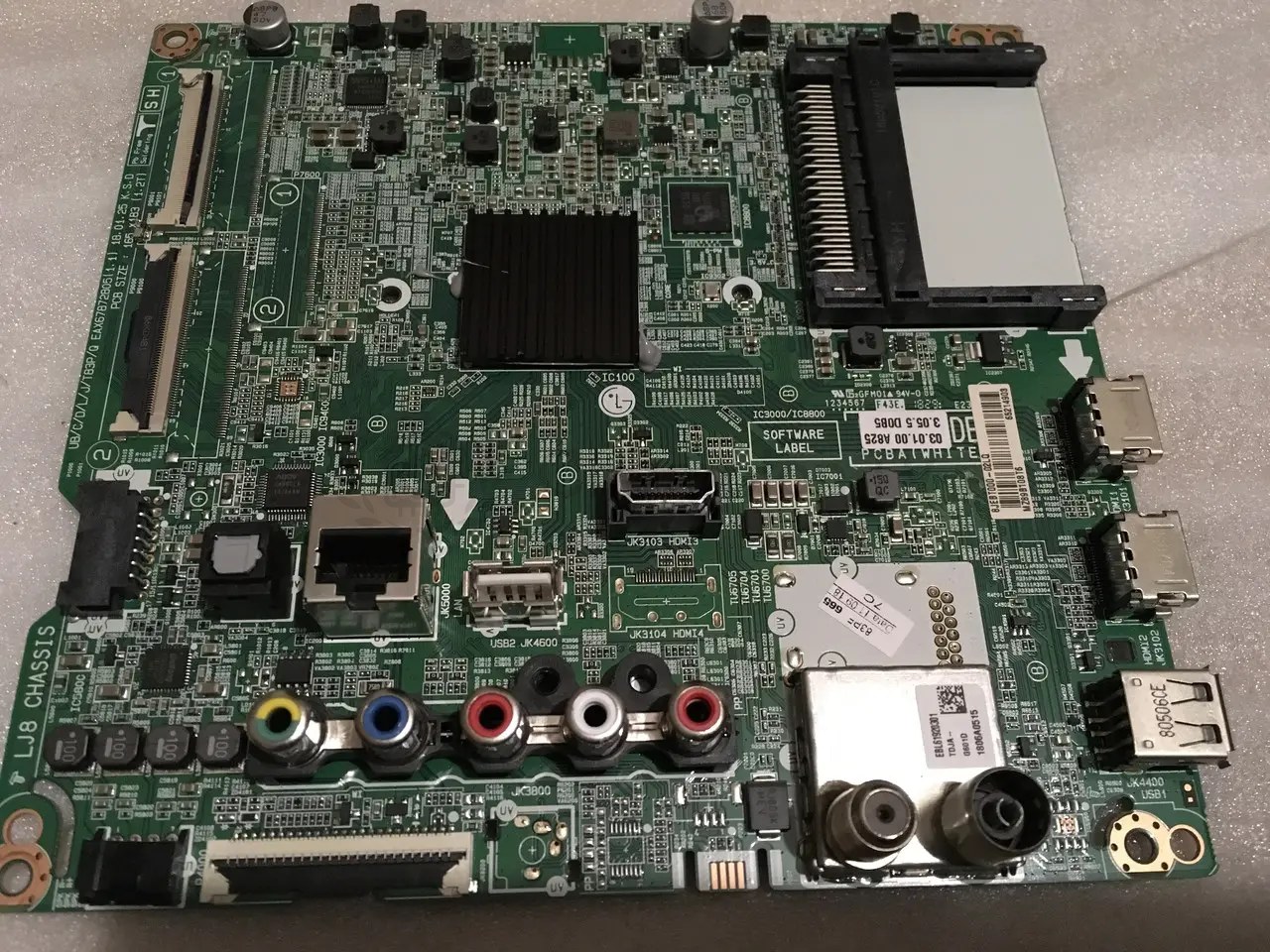 Системна плата LG 43UK6300MLB EAX67872805 42.5" mainboard, перевірена