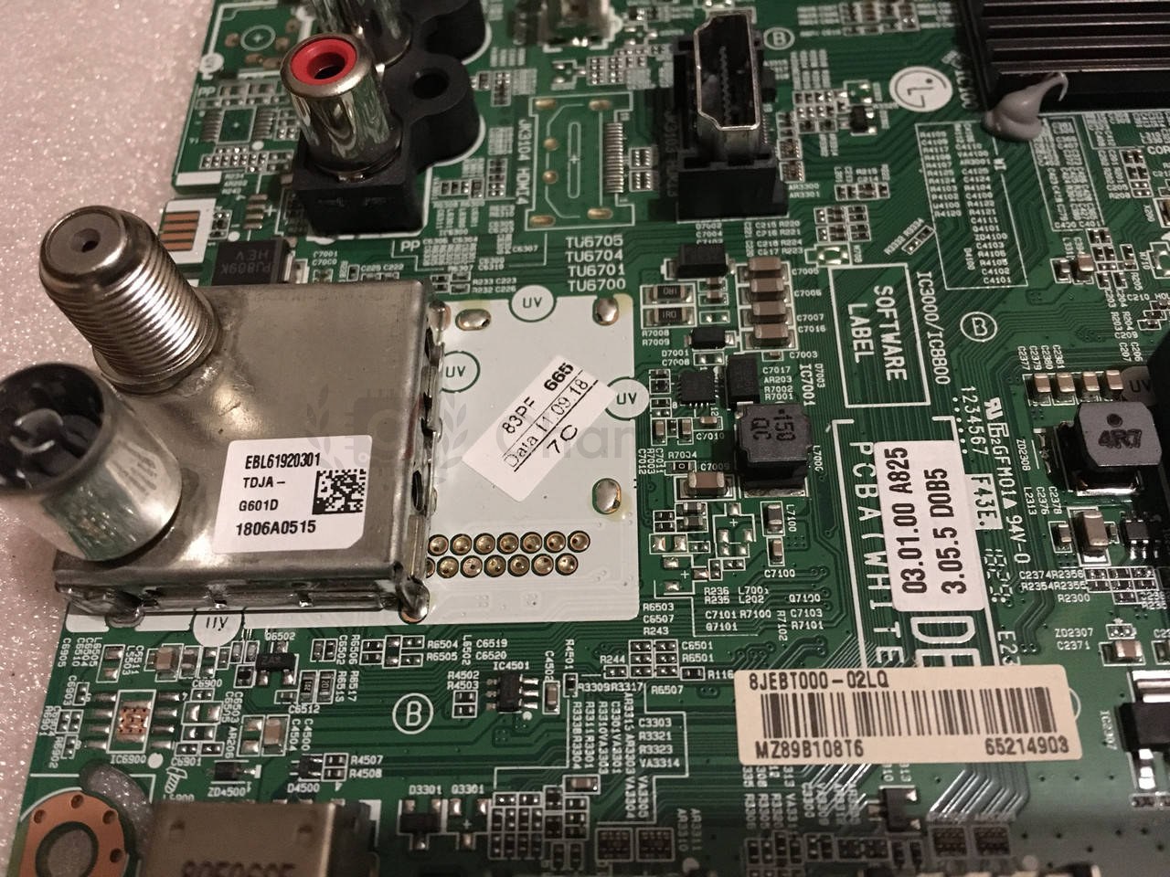 Системна плата LG 43UK6300MLB EAX67872805 42.5" mainboard, перевірена