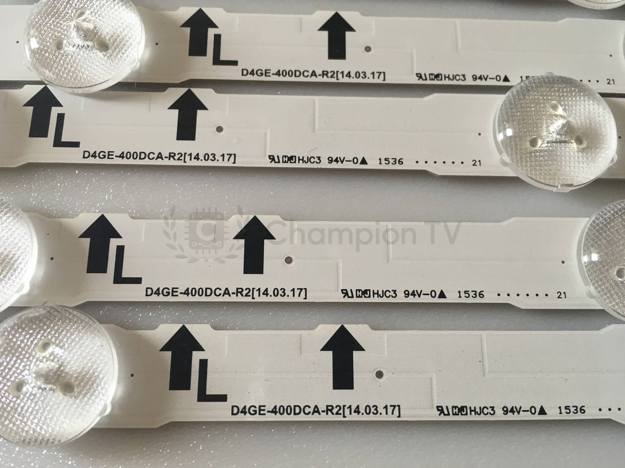 Samsung LED-підсвітка D4GE-400DCA-R2 для UE40J5100AW 40" (комплект 2 шт - довга та коротка планка), б/в