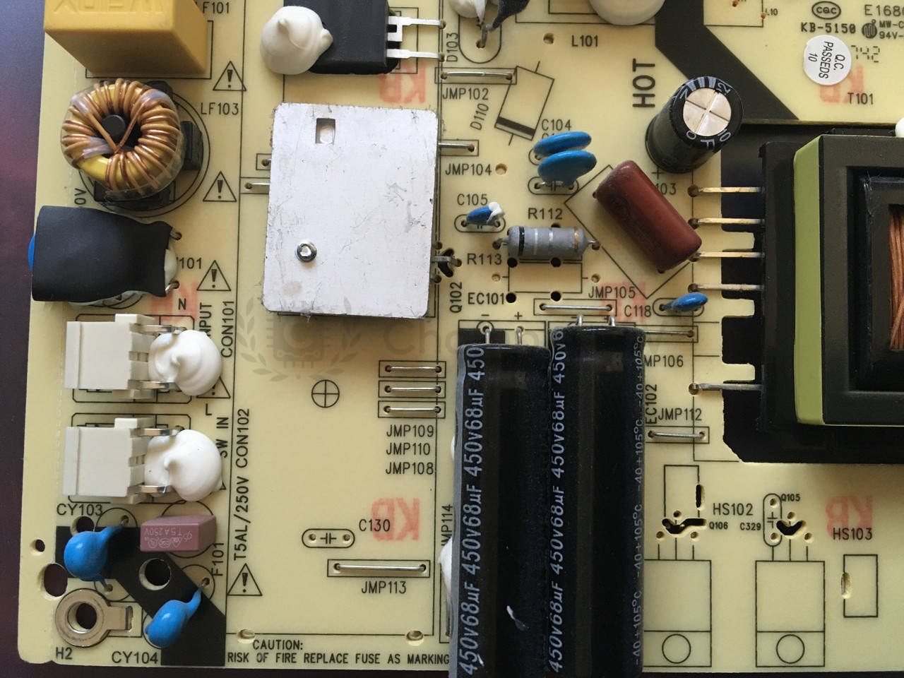 Блок живлення Kivi 50UK30G 1010182582 TV5502-ZC02-01 PSU, б/у