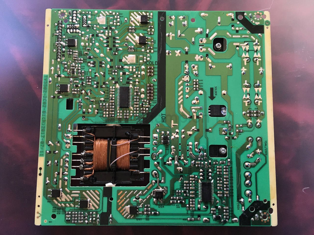 Блок живлення Kivi 50UK30G 1010182582 TV5502-ZC02-01 PSU, б/у