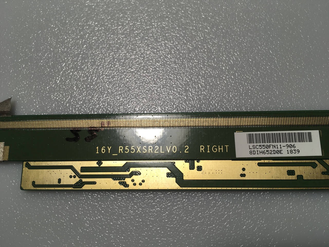 Буферна плата LG-Philips 16Y_55HU11APHTA6XSLV0.1 16Y_R55XSR2LV0.2 LSC550FH11-906 55 дюйм (комплект 2 шт), робочо