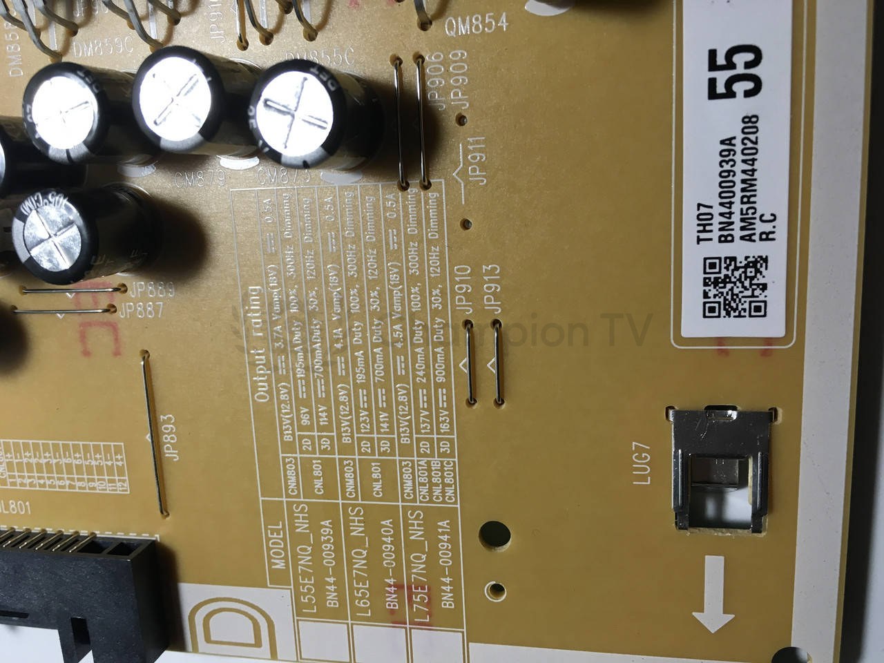 Блок живлення Samsung BN4400939A для 55" QLED QN55Q7F новий
