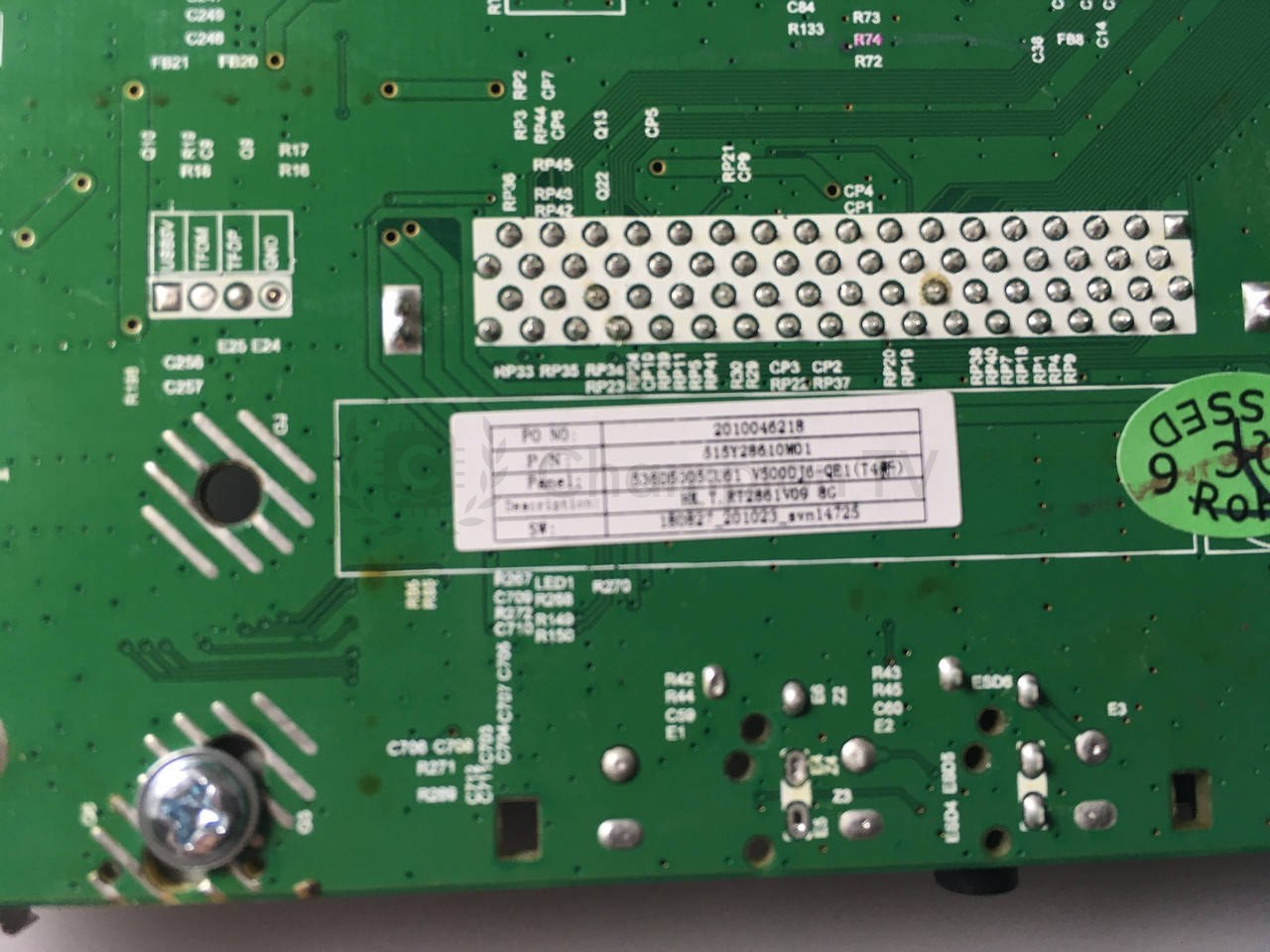 T-con тикон Kivi 815126 для 50UR50GU (50 дюйм) плата матриці V300DK-QE1, новий