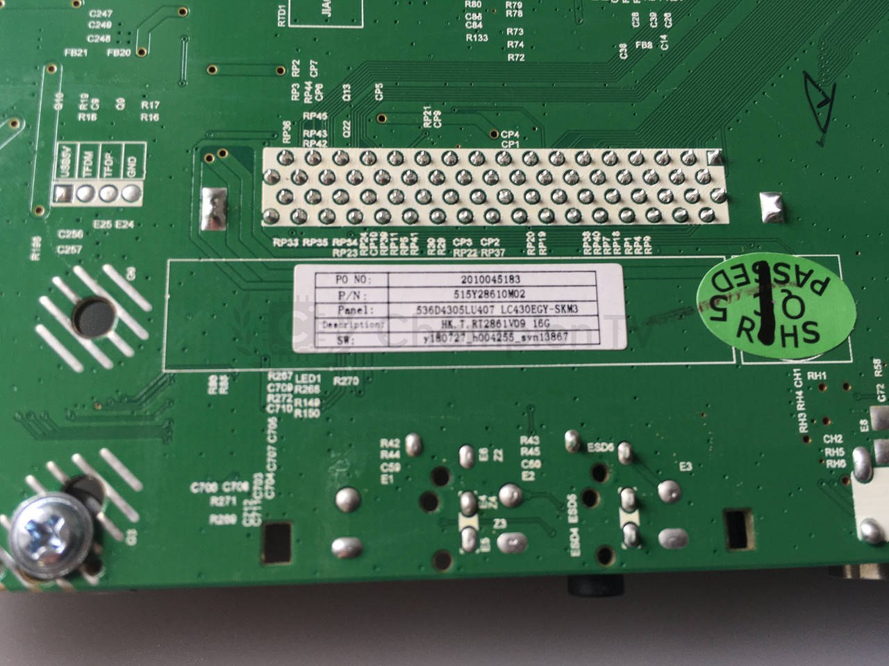 Системна плата Kivi 43UP50GU 51572861OM2 43 дюйм mainboard, нова