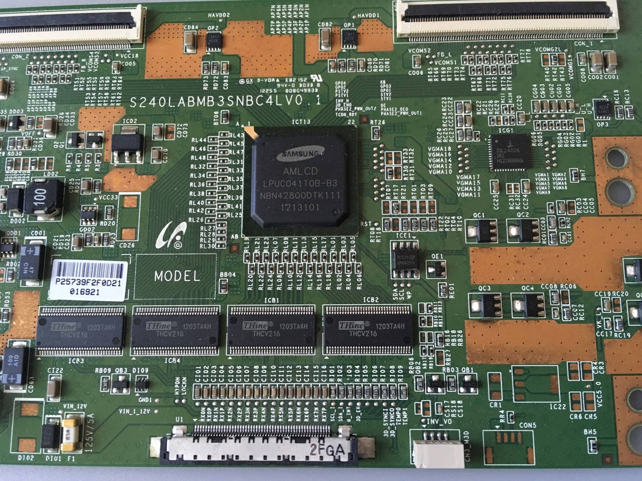 T-con тикон Samsung S240LABMB3SNBC4L для 40" матриці телевізорів, використаний