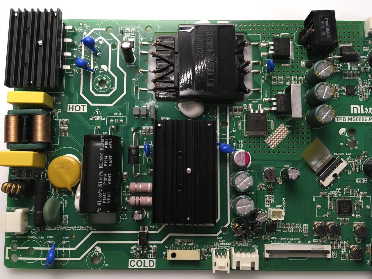 Системна плата Xiaomi MI L43M5-5ARU TPD.MS6886.PB792 43 дюйм mainboard, новий