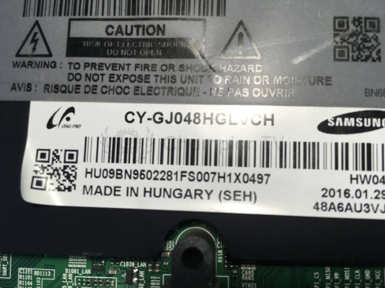 Системна плата Samsung BN41-02443 UE48JU6050 48" mainboard, уценка