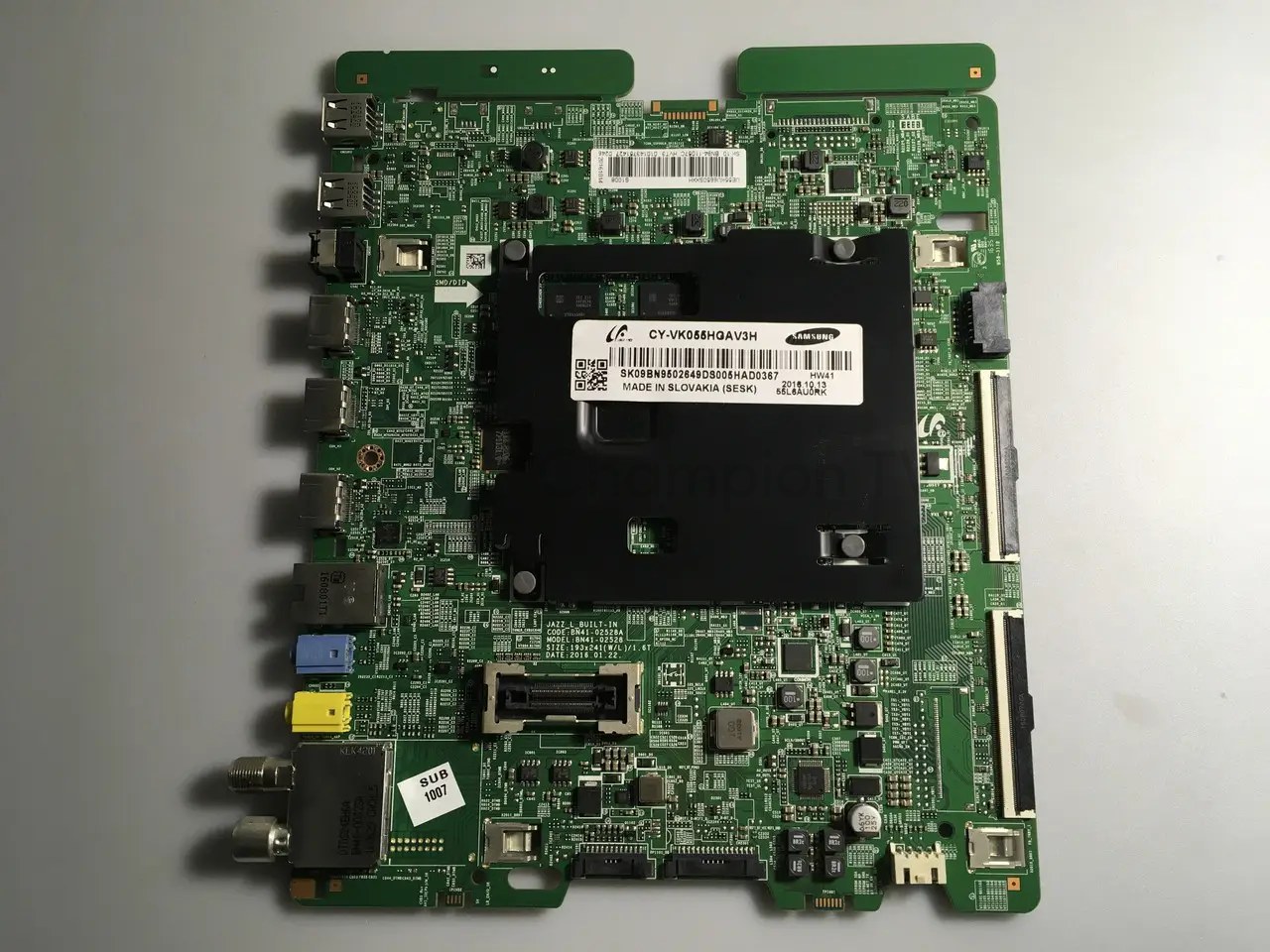 Системна плата Samsung CY-VK066HQAV3H UE55KU6650 55 дюйм mainboard, нова