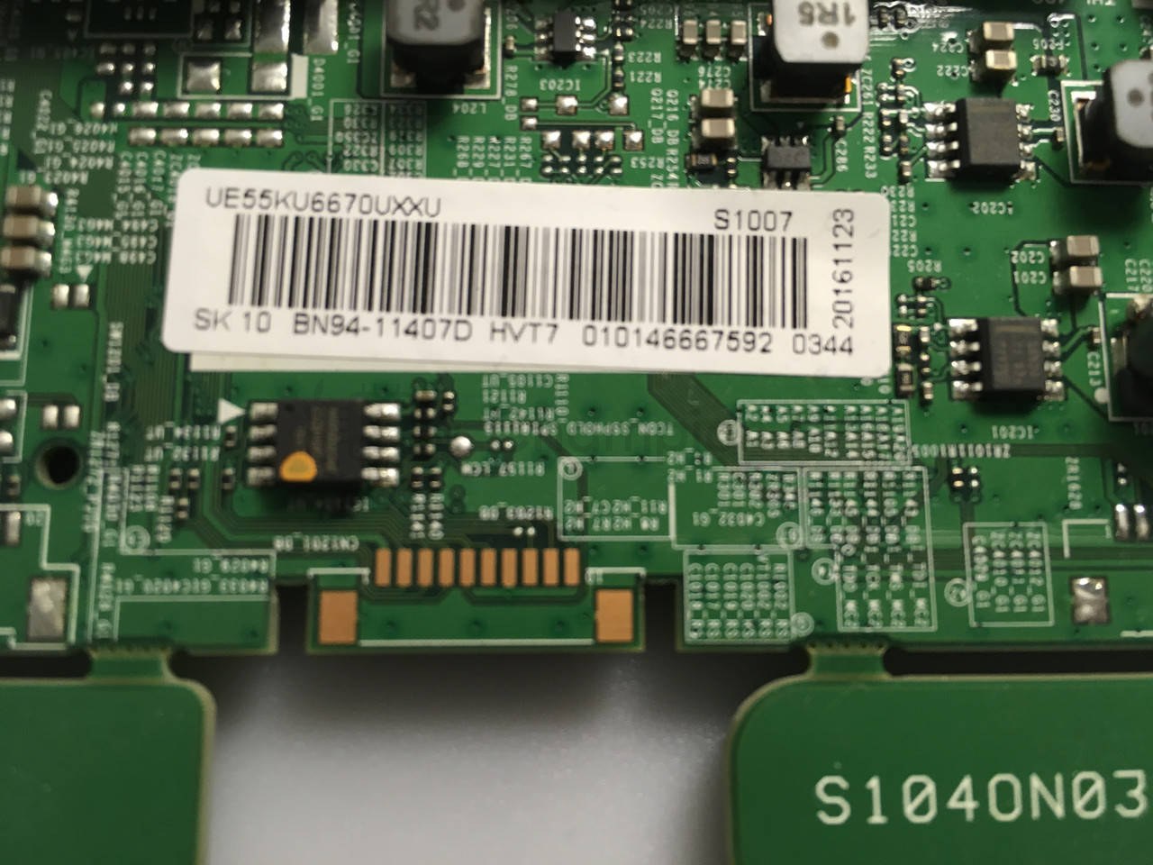 Системна плата Samsung BN94-11407D UE55KU6670 55 дюйм mainboard, нова