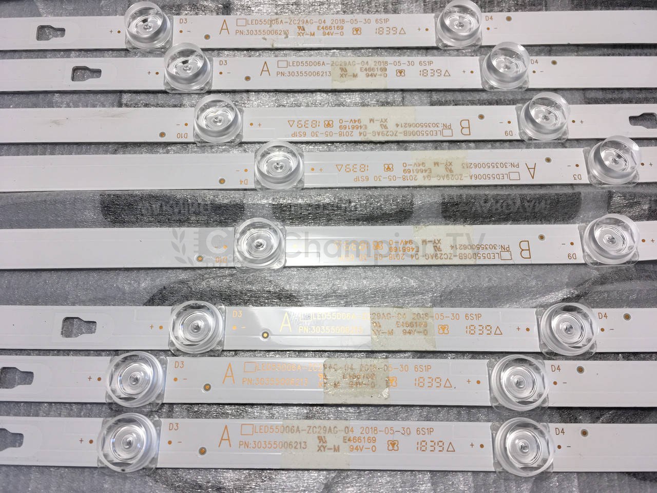 Kivi LED-підсвітка 55 дюйм комплект 12 планок LED55D06A-ZC29AG LED55D06B-ZC29AG, новий