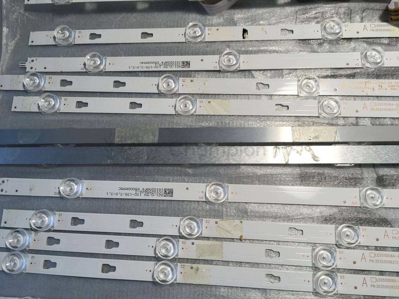 Kivi LED-підсвітка 55 дюйм комплект 12 планок LED55D06A-ZC29AG LED55D06B-ZC29AG, новий