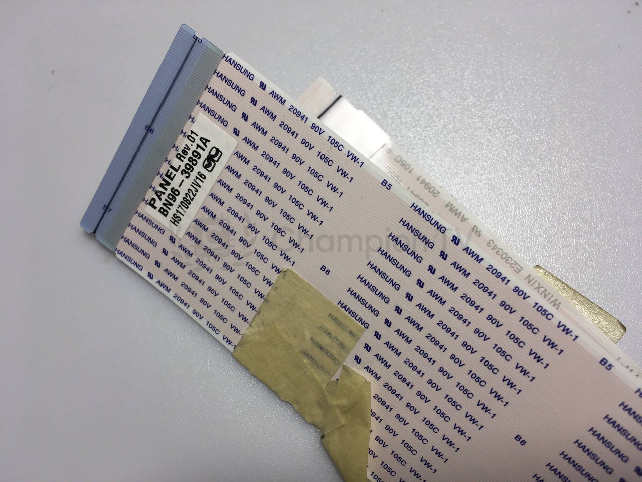 Шлейф LVDS Samsung 40 дюйм BN96-39821F кабель матриці для UE40MU6172, вживаний