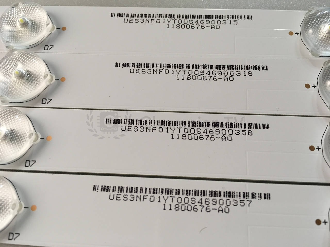 Philips LED-підсвітка GJ-DLEDII P5-400-D409-V7 для 40PFT4309/60 40PFT4509 комплект 4 шт, б/в