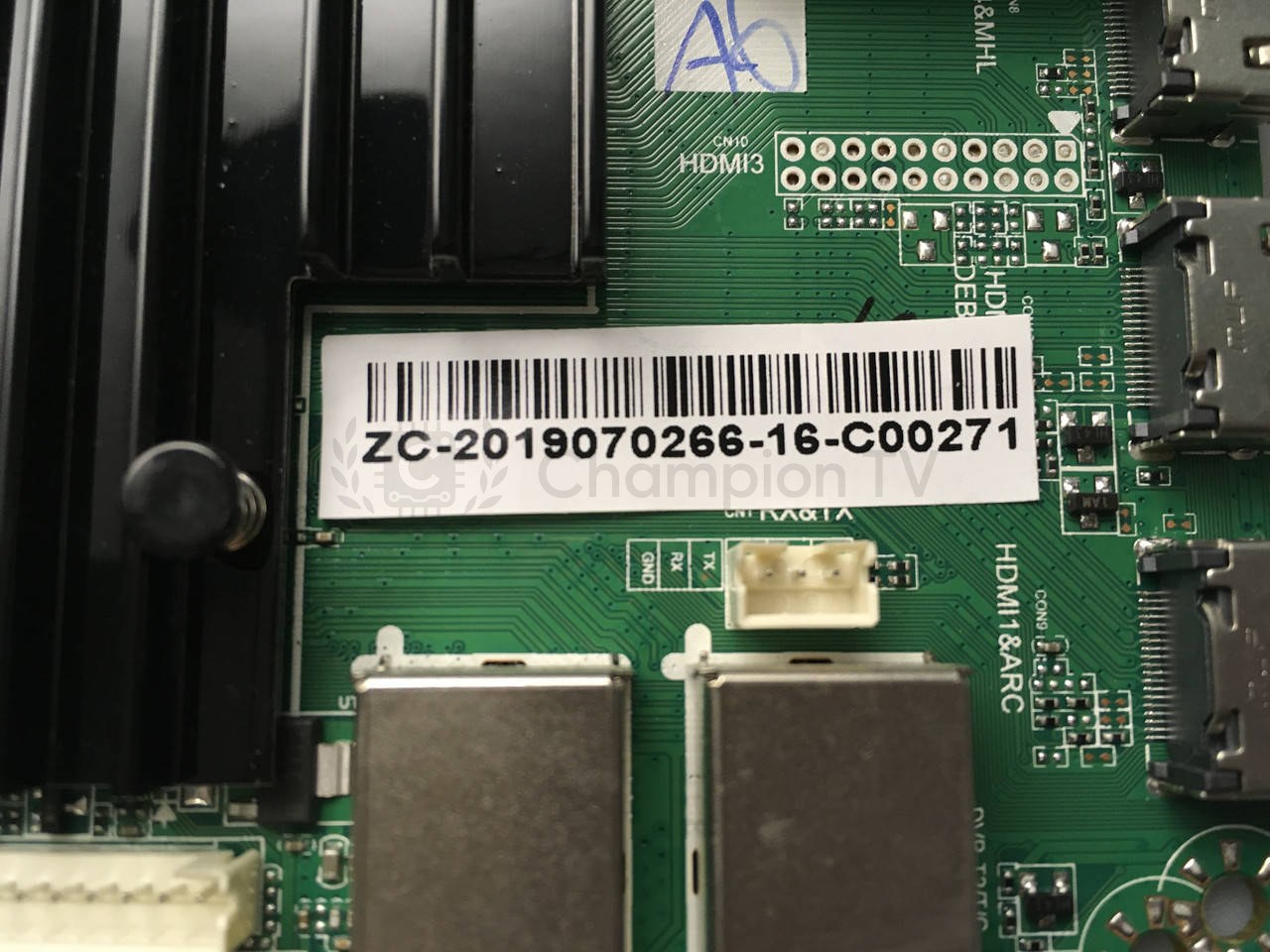Системна плата Kivi 40U600GU HK.T.RT2861V09 515Y2861OM01 40 дюйм mainboard, новий