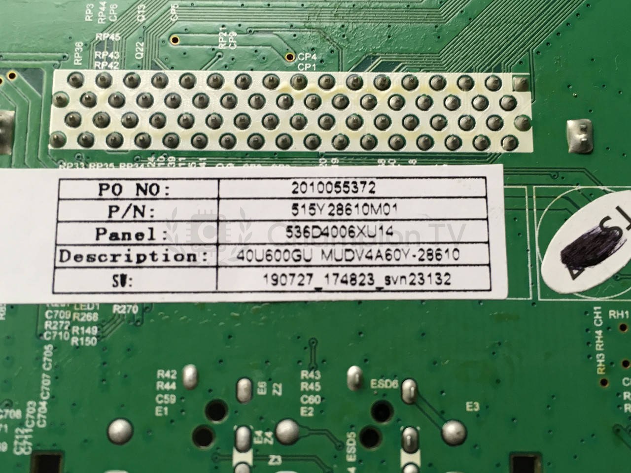 Системна плата Kivi 40U600GU HK.T.RT2861V09 515Y2861OM01 40 дюйм mainboard, новий