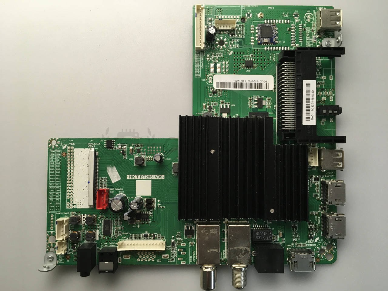 Системна плата mainboard Kivi 43U700GU HK.T.RT2851V09 43 дюймів, нова