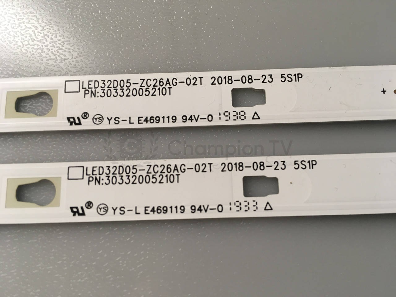 Kivi LED-підсвітка комплект 32 LP LED32D05-ZC26AG-02T 30332005210T (552mm, 2 планки), новий