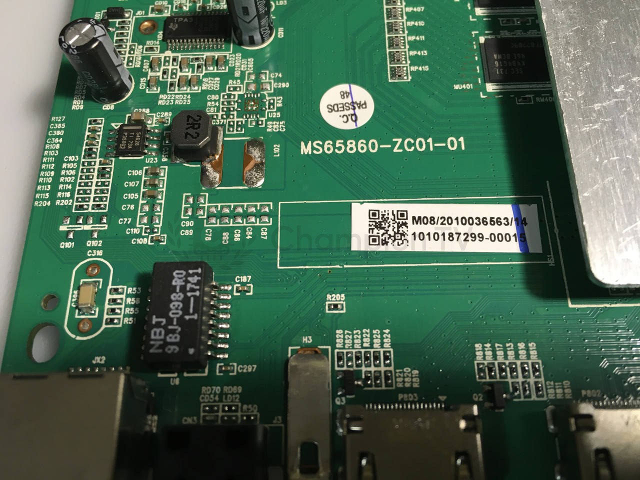 Системна плата Kivi 43UK30G MS65860-ZC01-01 43 дюйм mainboard, новий