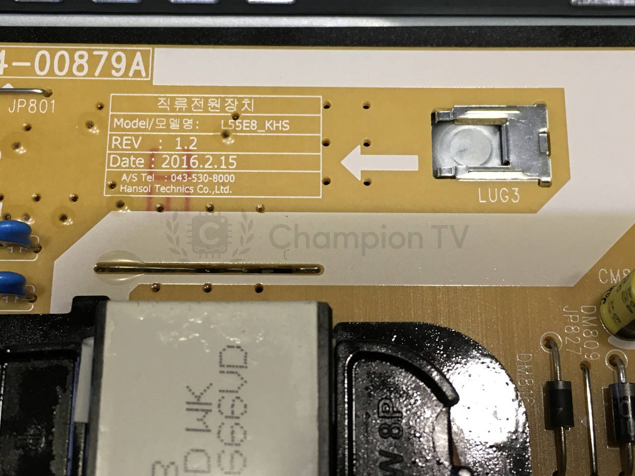 Блок живлення Samsung BN44-00879A L55E8_KHS для UE49KS8000 55 дюйм PSU, вживаний