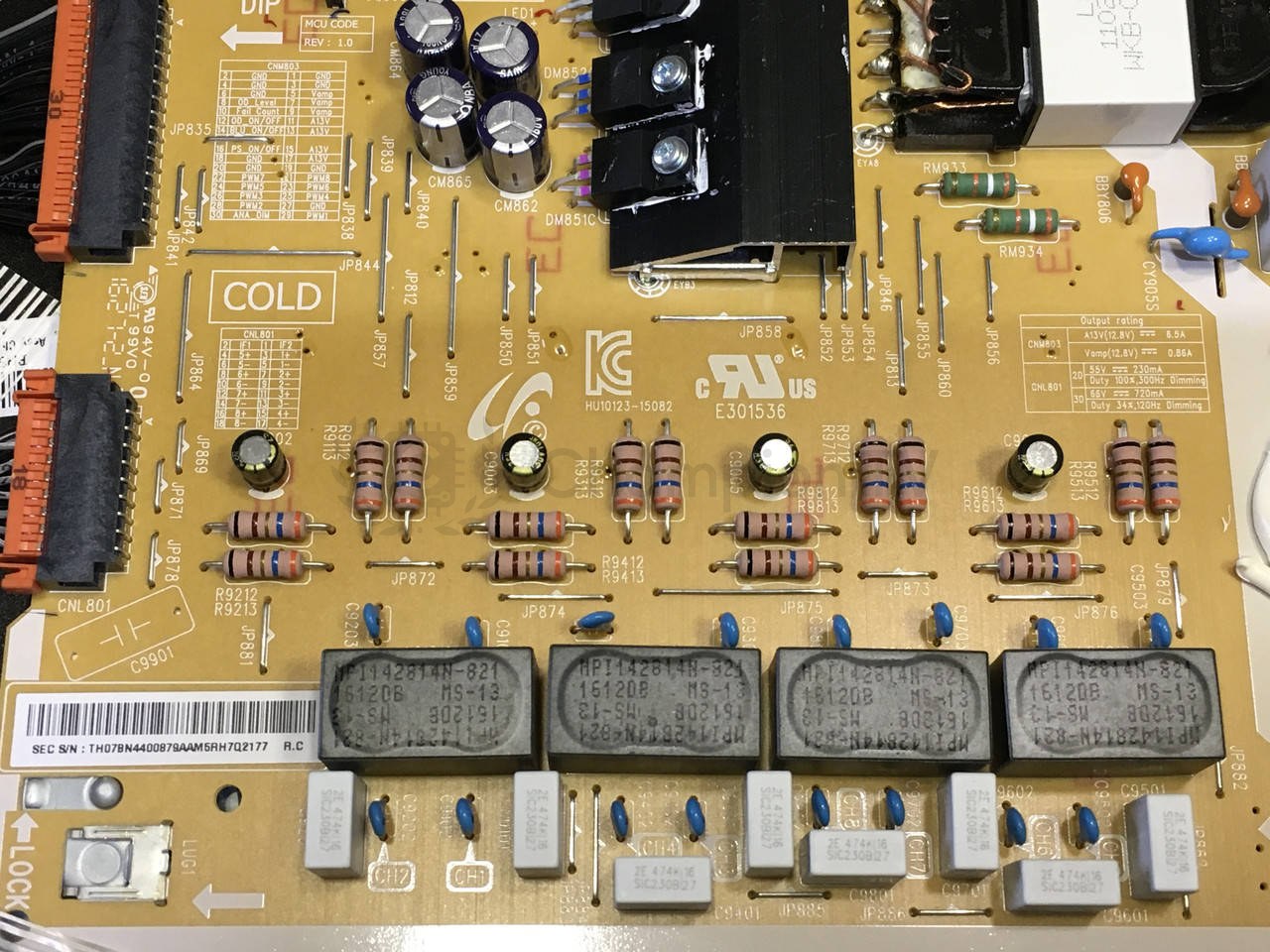 Блок живлення Samsung BN44-00879A L55E8_KHS для UE49KS8000 55 дюйм PSU, вживаний