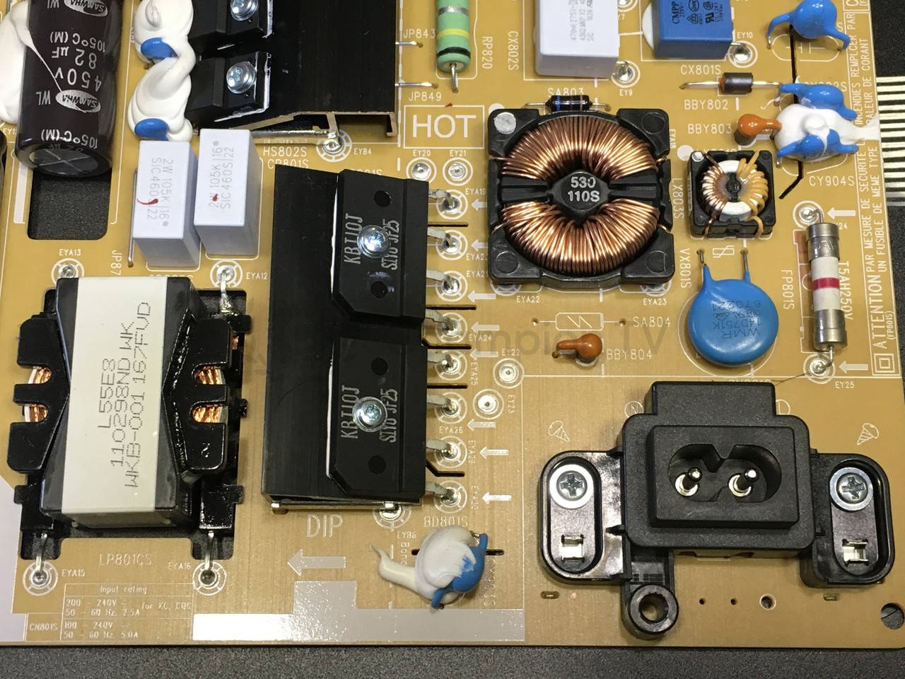 Блок живлення Samsung BN44-00879A L55E8_KHS для UE49KS8000 55 дюйм PSU, вживаний