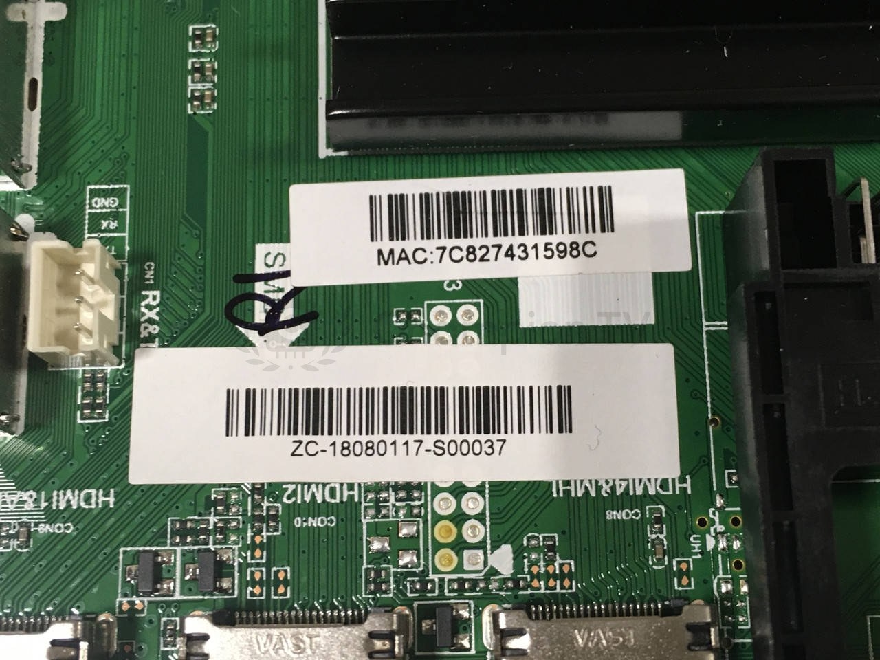 Системна плата Kivi 65UP50GU 515Y28610M02 65 дюйм mainboard, нова