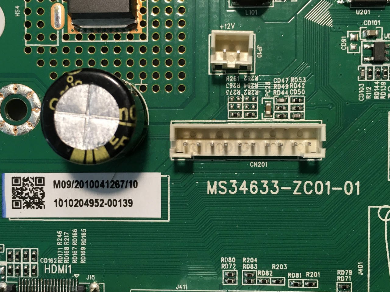 Системна плата JVC Kivi LT-32MU380 MS34633-ZC01-01 32 дюйм mainboard, нова