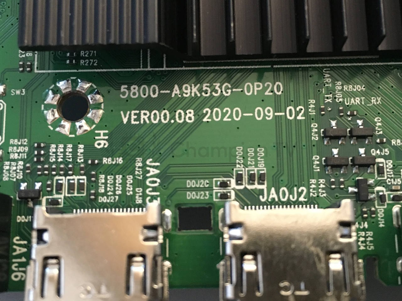 Системна плата Skyworth 55G3A 5800-A9K53G-0P20 55" VER00.08 mainboard, нова