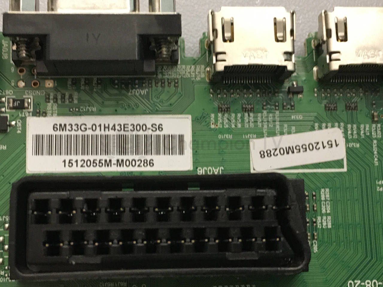 Системна плата Sencor Telefunken Erisson 43" 6M33G-01H43E300-S6 mainboard, нова
