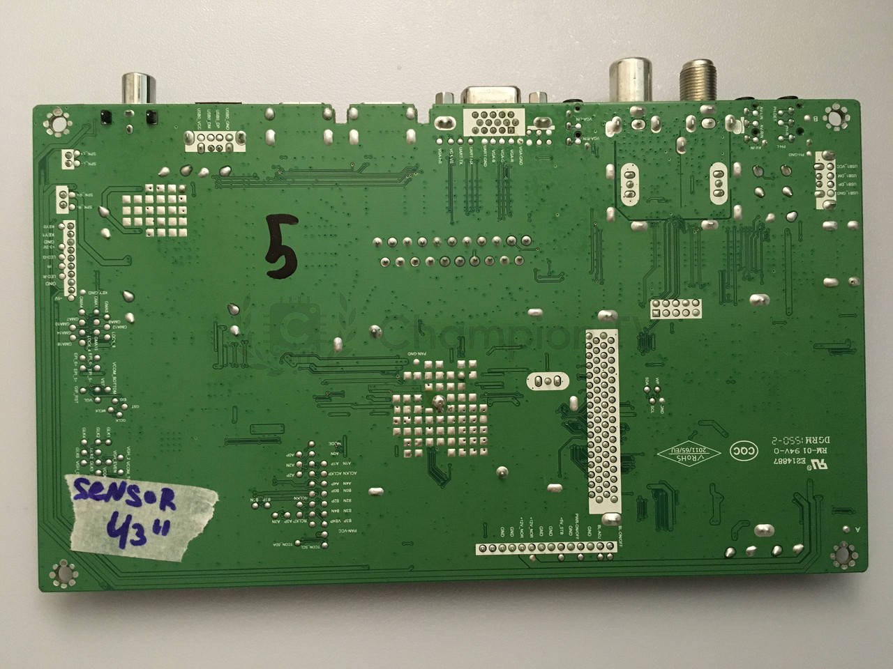 Системна плата Sencor Telefunken Erisson 43" 6M33G-01H43E300-S6 mainboard, нова