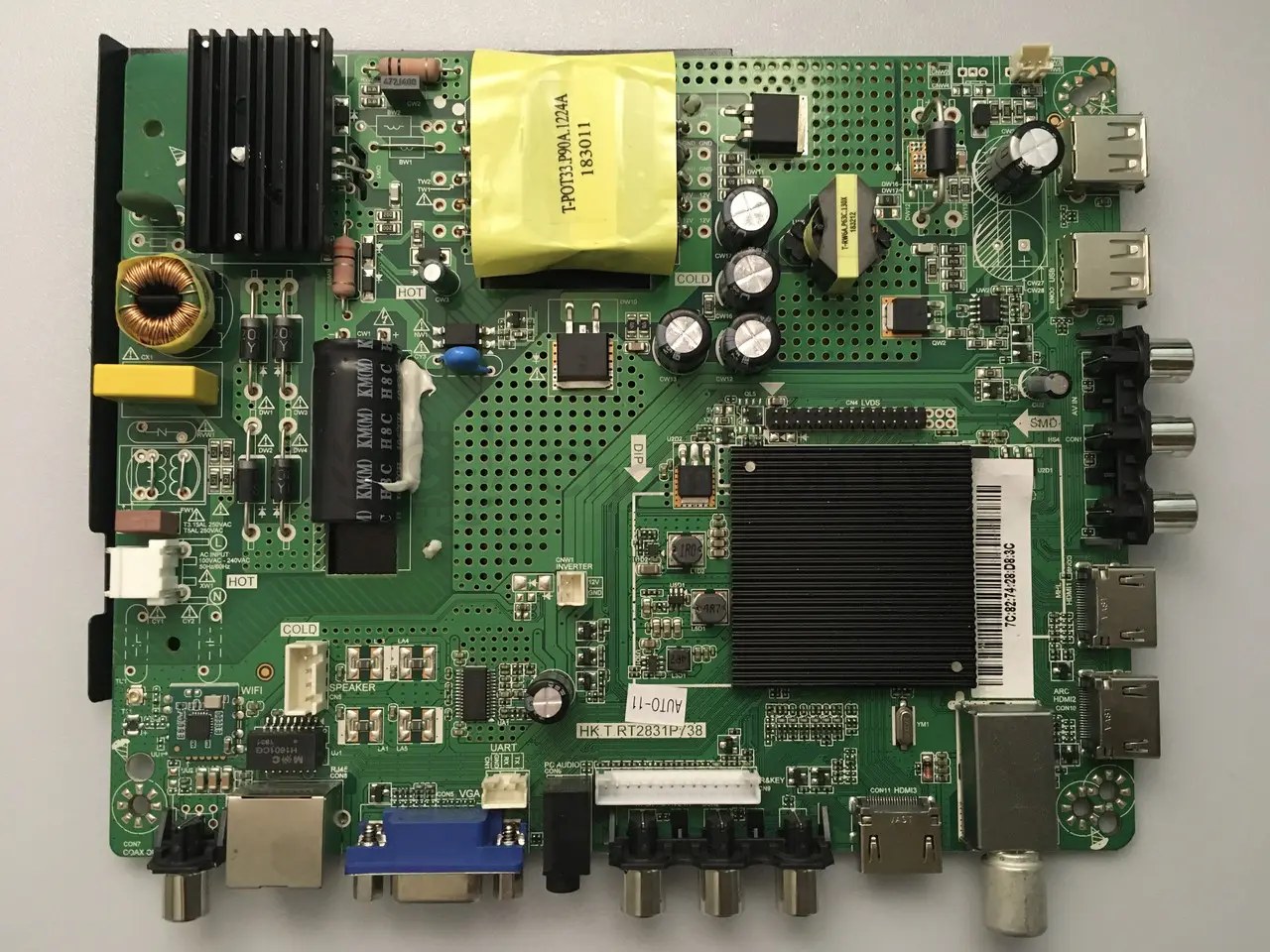 Системна плата MIRTA LD-40T2FHDS HK.T RT2831P738 40 дюйм mainboard, нова