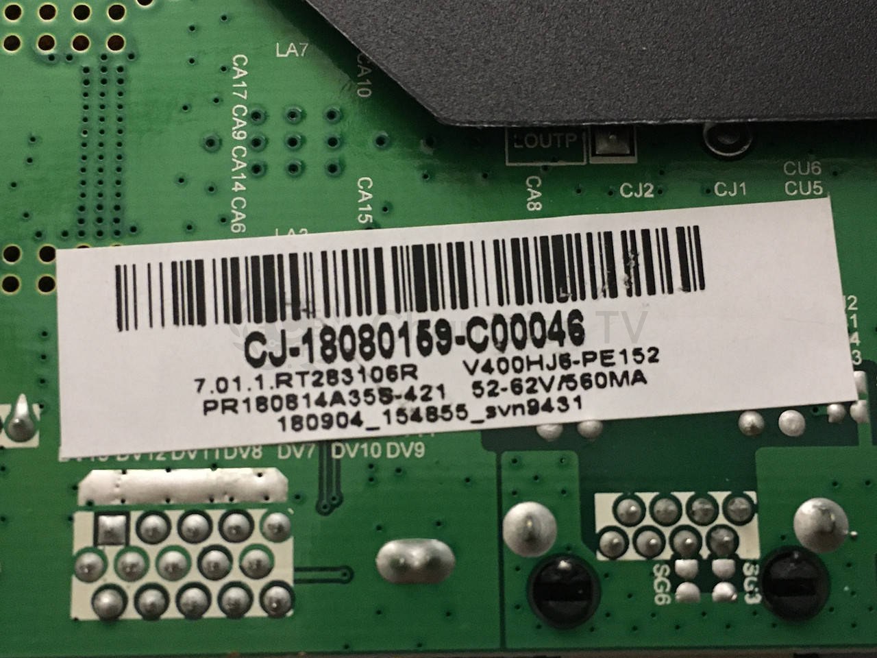Системна плата MIRTA LD-40T2FHDS HK.T RT2831P738 40 дюйм mainboard, нова