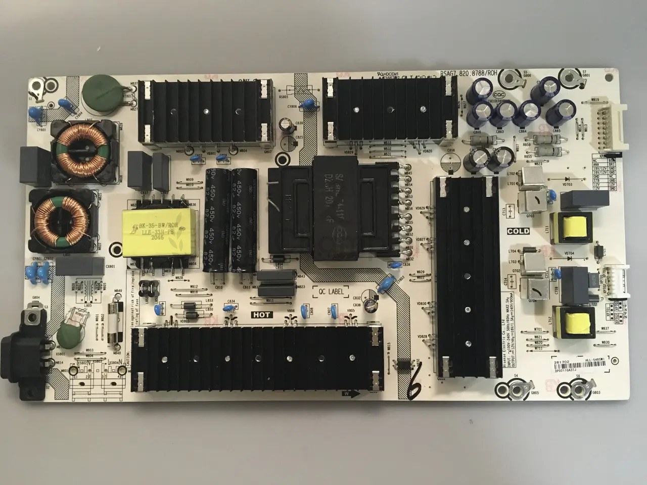 Блок живлення Sharp 50BL2EA PW.188W2.711 50 дюйм PSU, робочий