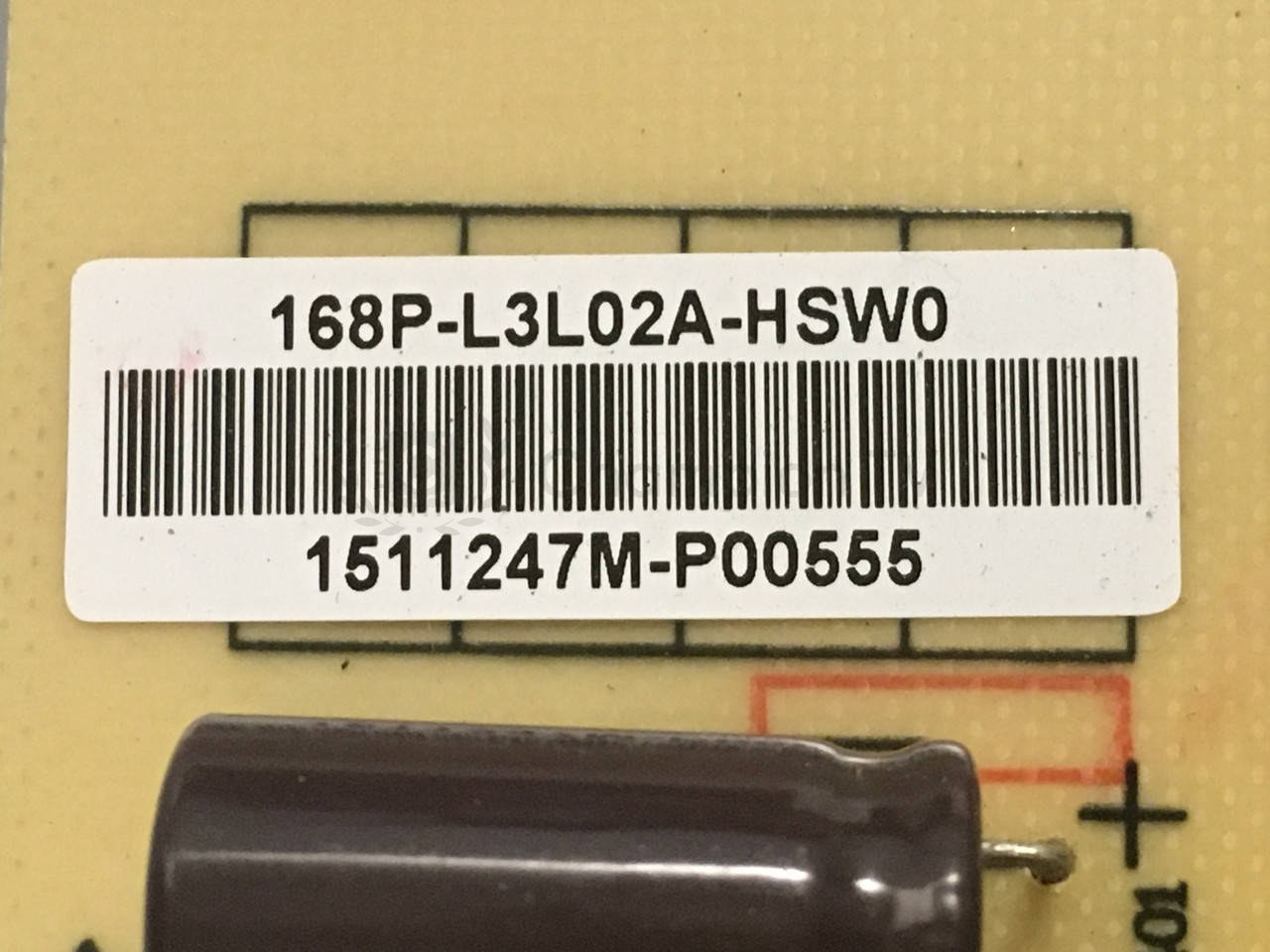 Блок живлення 168P-L3L02A-HSW0 L3L02A PSU для 43" телевізорів Sencor Telefunken Erisson, б/в
