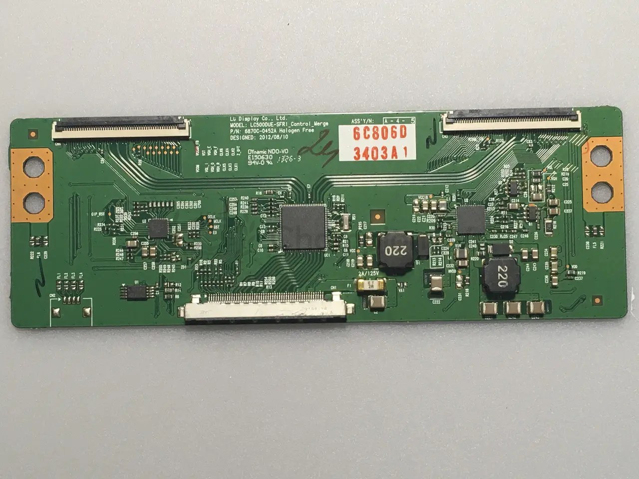 T-con тикон LG 6870C-0452A для 42LA615V, 42LA6200, 42LN5100 (42 дюйм) плата матриці, новий