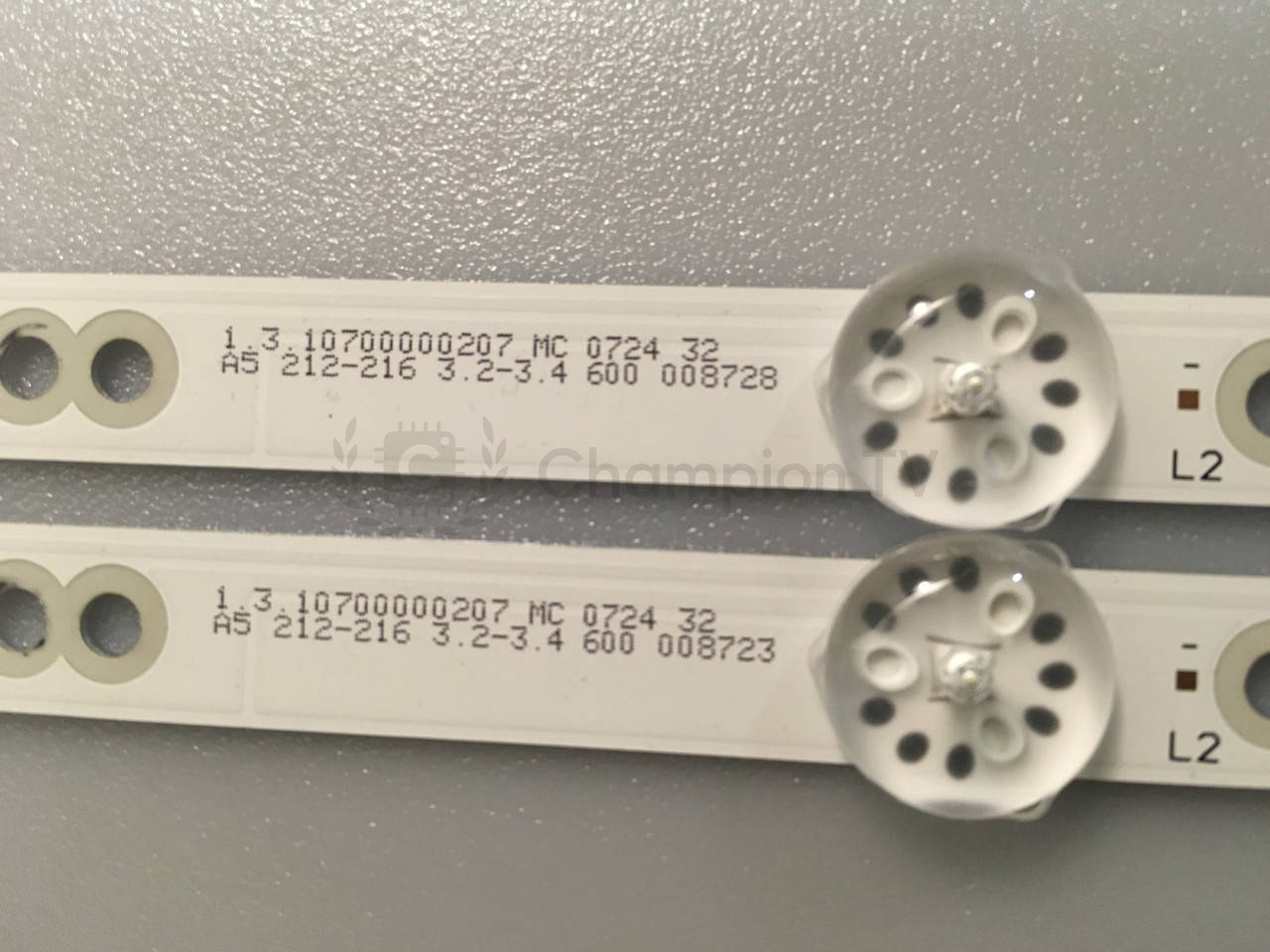 Irbis LED-підсвітка MS-L3406 U3 для 32S01HD320B (32 дюйм) 2 планки, комплект
