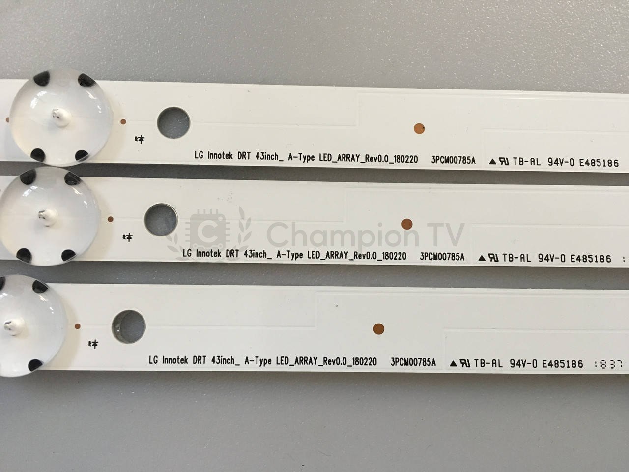 LG LED-підсвітка LC43490086A для 43 дюйм (комплект 3 шт), DRT 43inch A-Type, вживаний