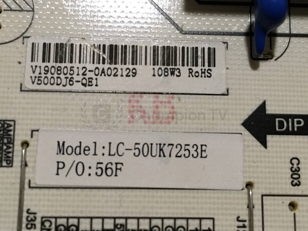 Блок живлення Sharp 50BL2EA PW.188W2.711 50 дюйм PSU, робочий
