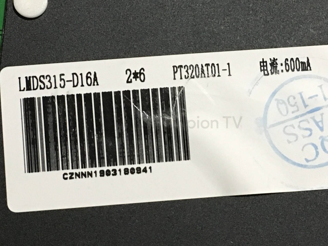 Системна плата Samsung 32" TP.MS3663S.PB818 mainboard, новий