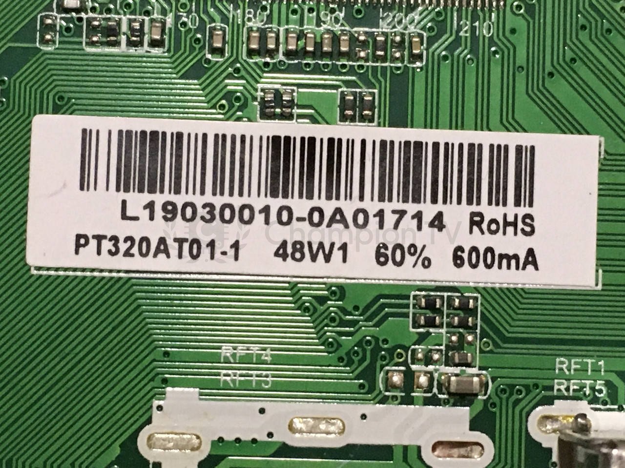 Системна плата Samsung 32" TP.MS3663S.PB818 mainboard, новий
