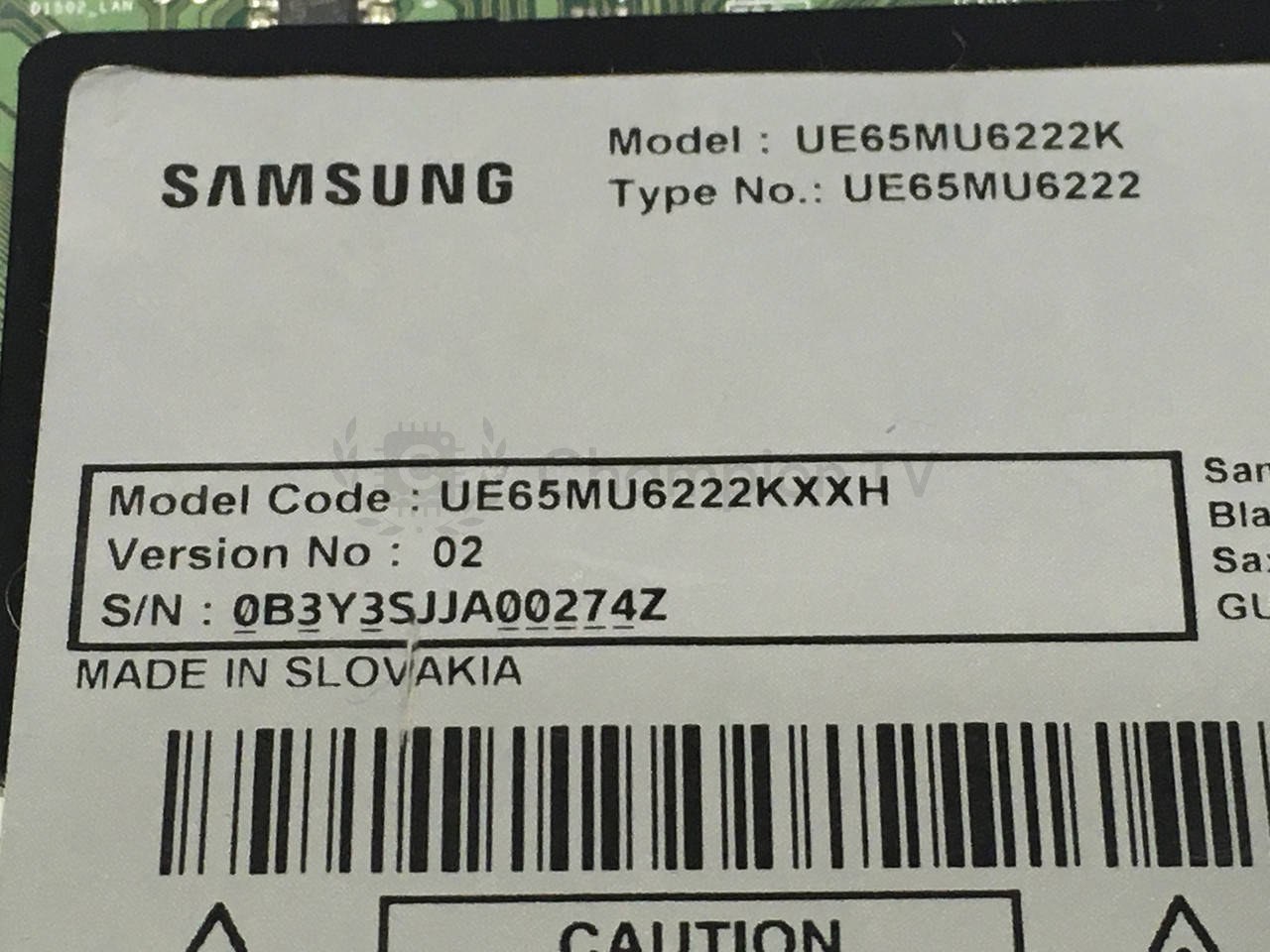 Системна плата Samsung UE65MU6222 BN94-12648B 64.5 дюйм mainboard, новий