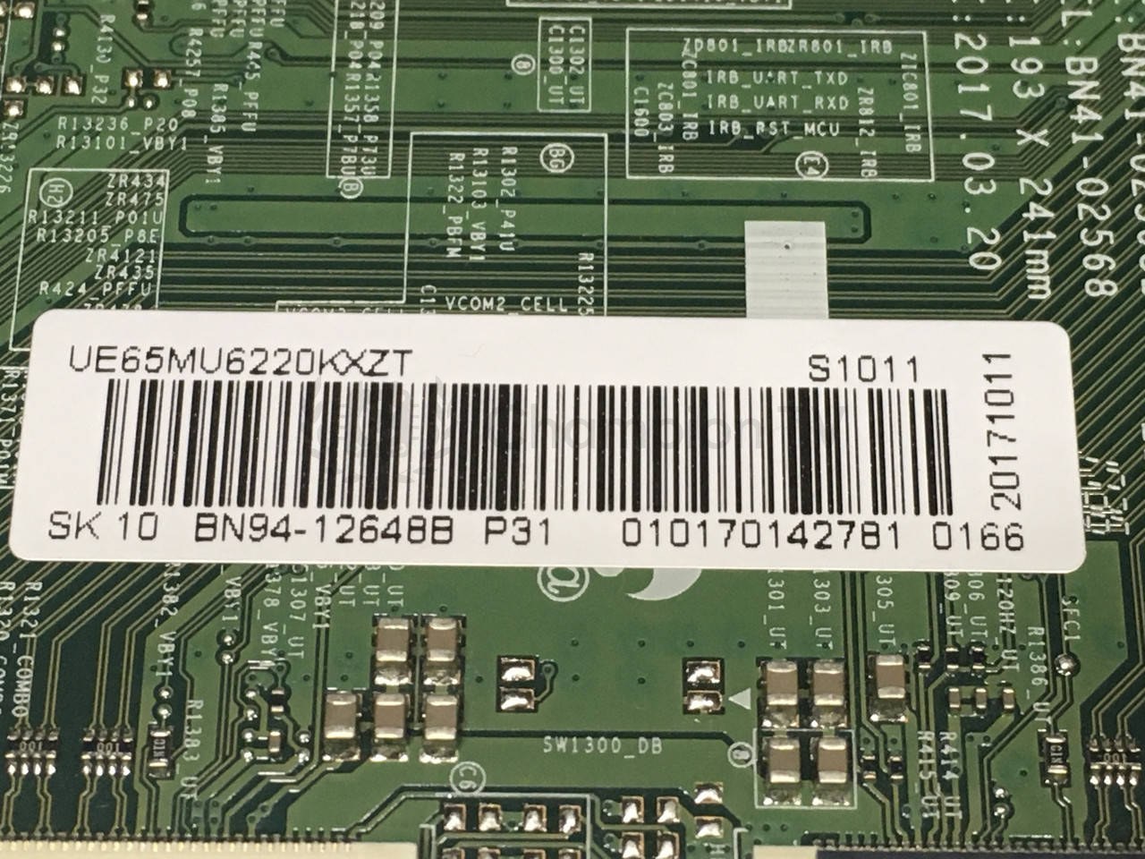 Системна плата Samsung UE65MU6222 BN94-12648B 64.5 дюйм mainboard, новий