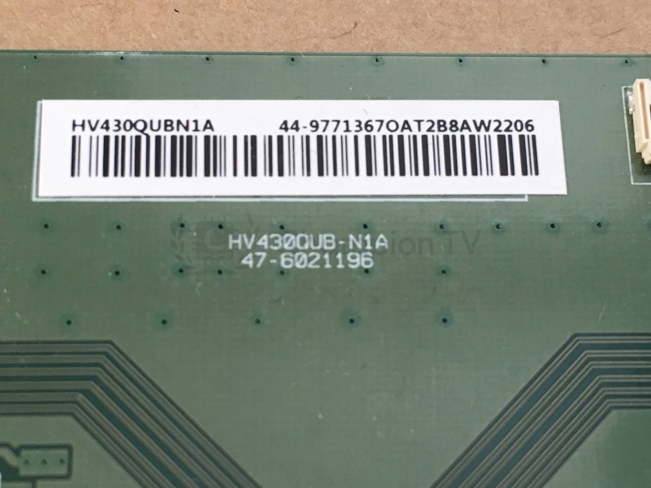 T-con тикон BOE 47-6021196 для Hisense 43R6E, Vizio D43-F1 (43 дюйм) плата матриці, новий
