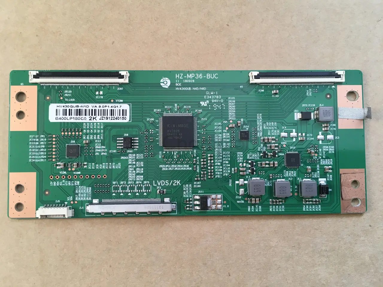 T-con тикон LG HZ-MP36-BUC для 43UM7600PLB, 43UN81006LB (43 дюйм) плата матриці BOE, перевірена
