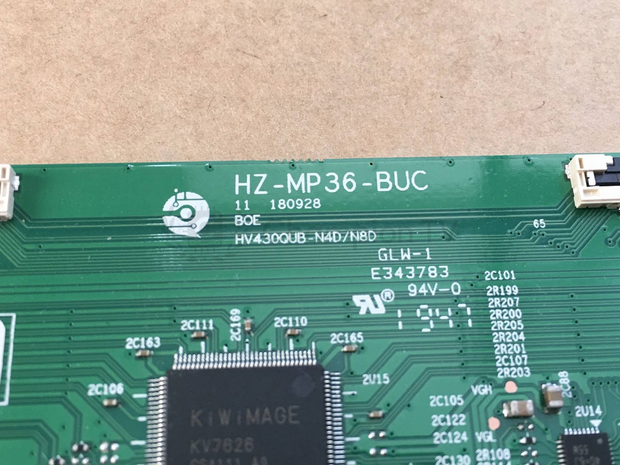 T-con тикон LG HZ-MP36-BUC для 43UM7600PLB, 43UN81006LB (43 дюйм) плата матриці BOE, перевірена