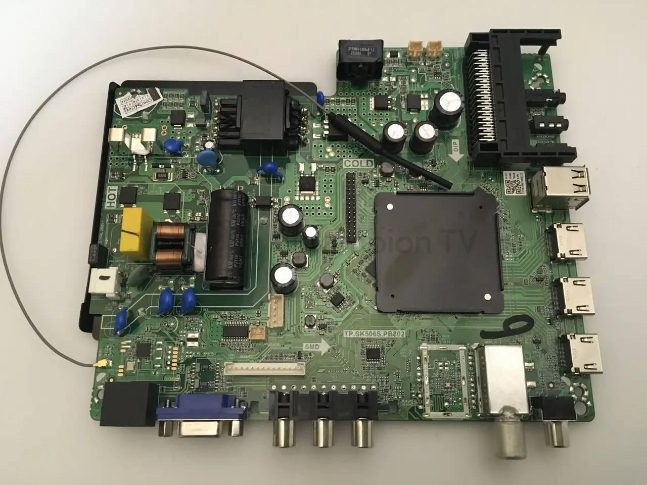 Системна плата mainboard TP.SK506S.PB802 універсальна для бюджетних смарт-ТВ (до 42"), нова