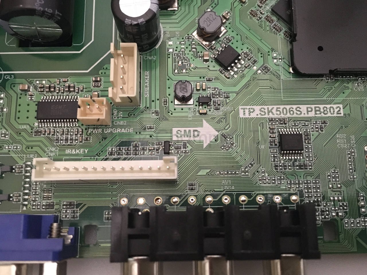 Системна плата mainboard TP.SK506S.PB802 універсальна для бюджетних смарт-ТВ (до 42"), нова